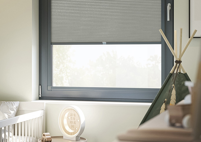 Trellis (Blackout), Ural Grey - Perfect Fit Blind - Image 5